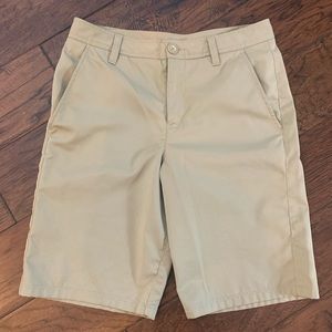 Under Armour Khaki Shorts - Boys Size 16